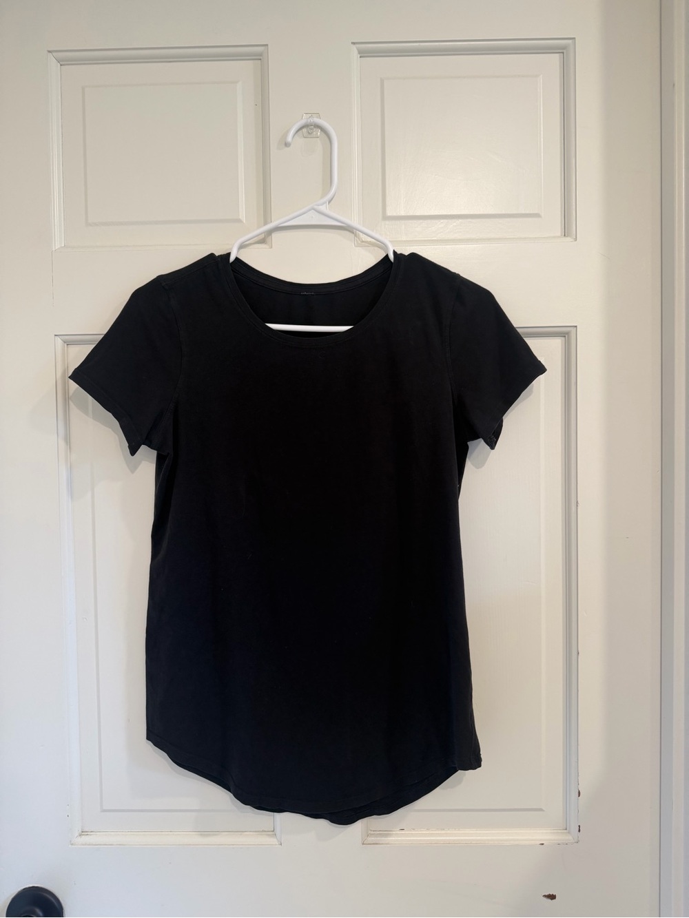 lululemon athletica Black Short-Sleeve Crew Tee